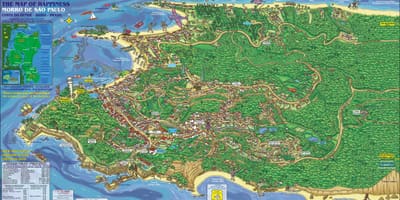 Morro 데 상파울루 지도