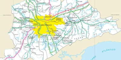 지도 São Paulo